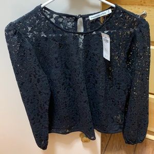 ABERCROMBIE & FITCH BLACK LACE
